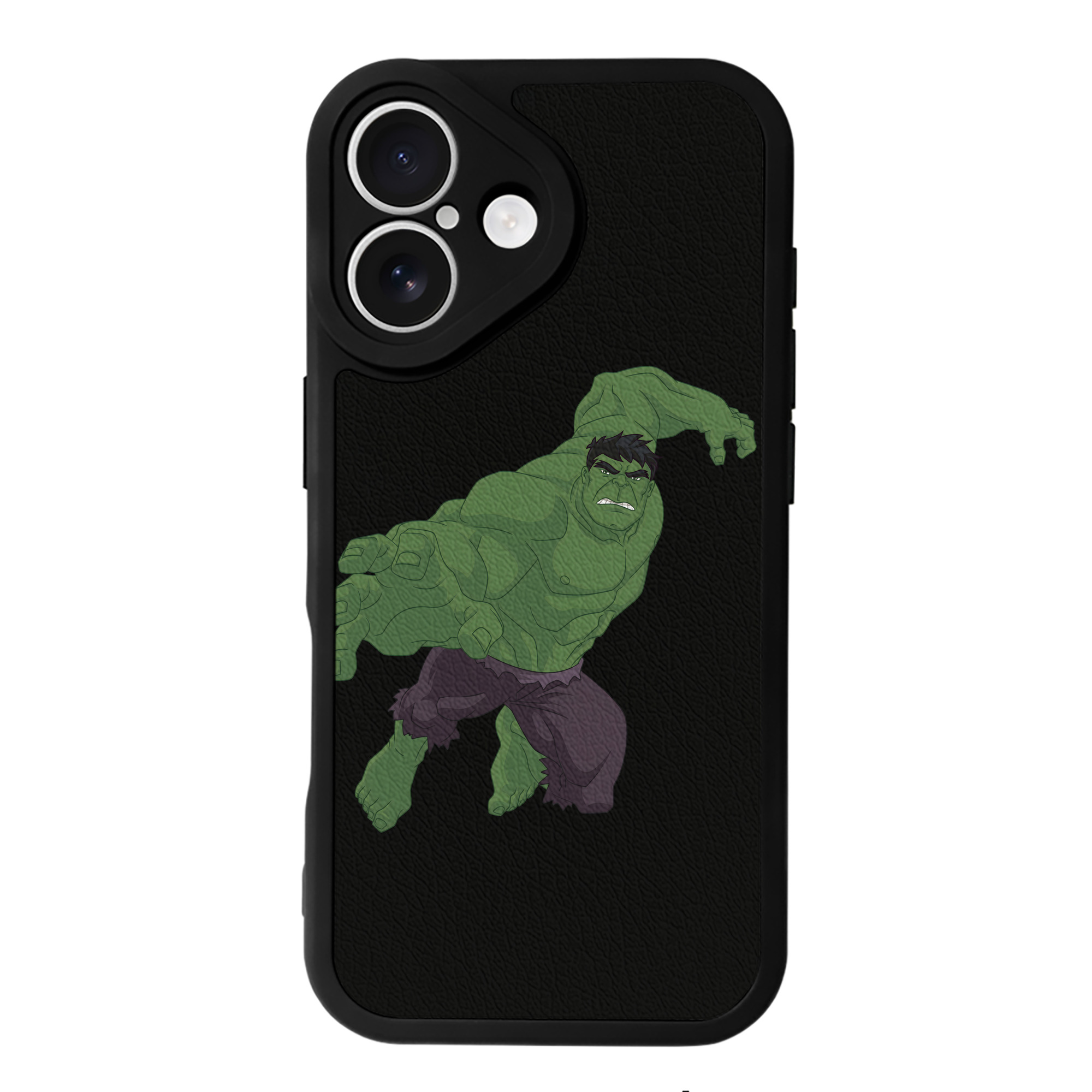 （画像用） アベンジャーズ The Avengers 【iPhone 16シリーズ対応】シリコンスマホケース（レザー調） 材質：シリコン